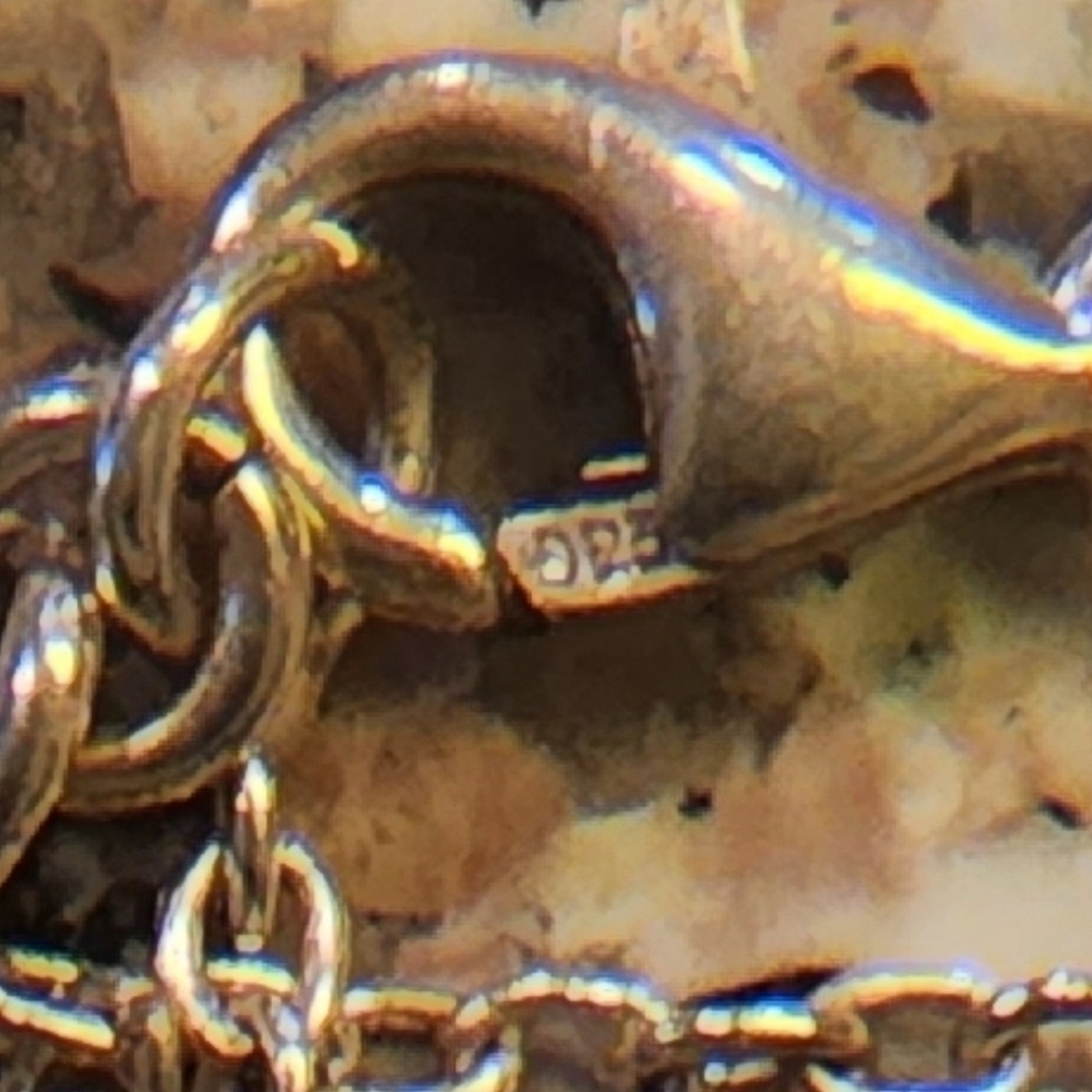 Sterling Siver and Gemstone Necklace - Picture 5 of 9